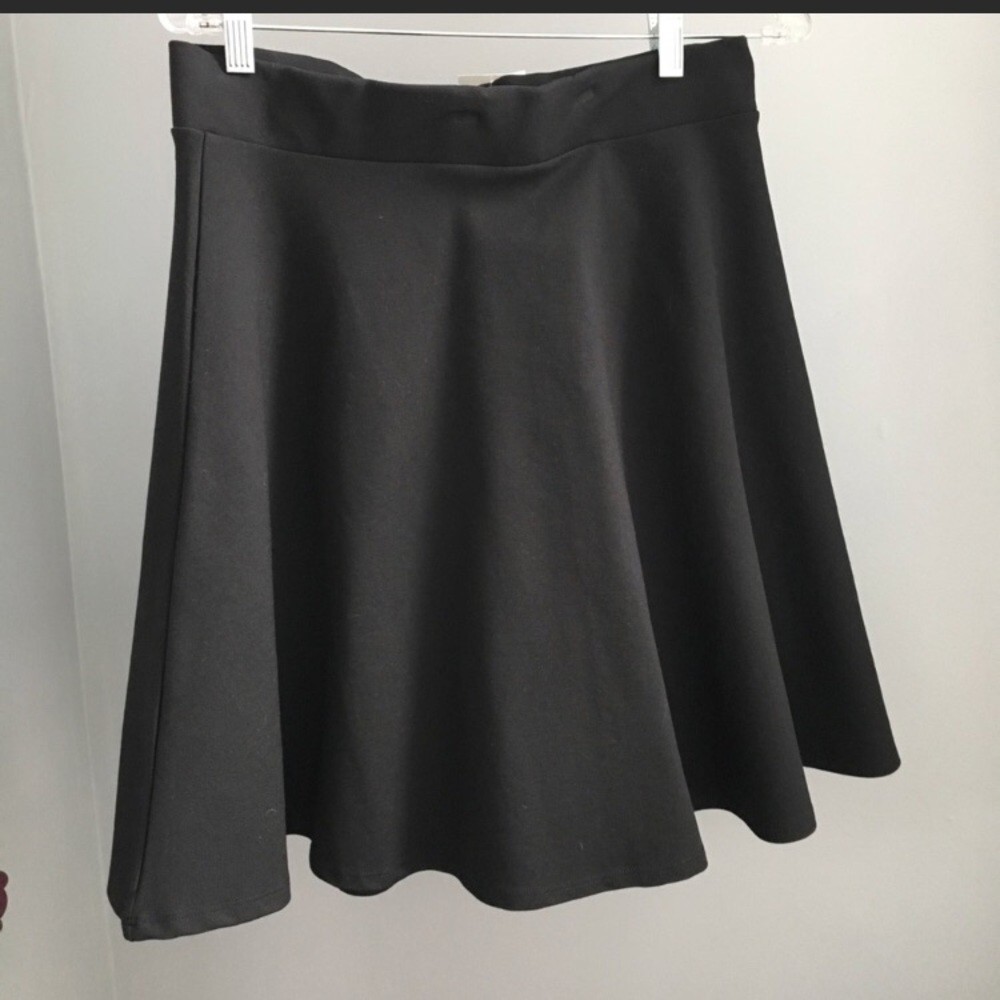 Black Skater Skirt H&M